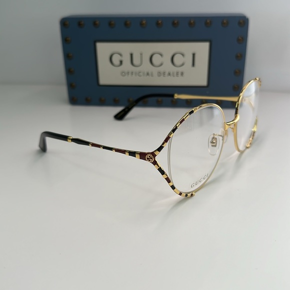💯- New Authentic Gucci GG0596OA - Alternate Fit Eyeglasses Women - Picture 9 of 17